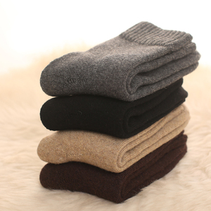 Custom Thermal <strong>Socks</strong> <strong>Men</strong> Merino <strong>Wool</strong> Fuzzy Winter Woolen <strong>Socks</strong> - Product Image 5