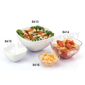 Nuovo prodotto moderno Europeo di design opale cena set ciotola di vetro ciotola di insalata - Product Image 1