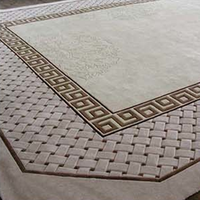 Usine chinoise laine tapis tufté main de luxe