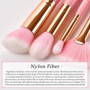 Ensemble <span class=keywords><strong>de</strong></span> 15 pinceaux <span class=keywords><strong>de</strong></span> maquillage roses avec <span class=keywords><strong>pinceau</strong></span> éventail - Product Image 4