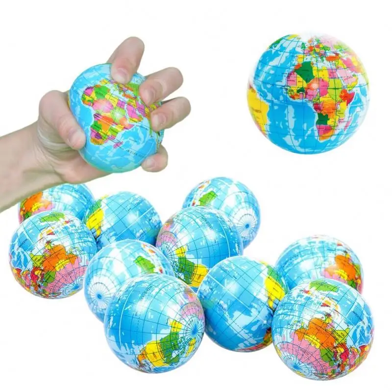 Vorstand Toy Planet Erde Y*wy HOT Weltkugel Schaum Stress Ball Bildung