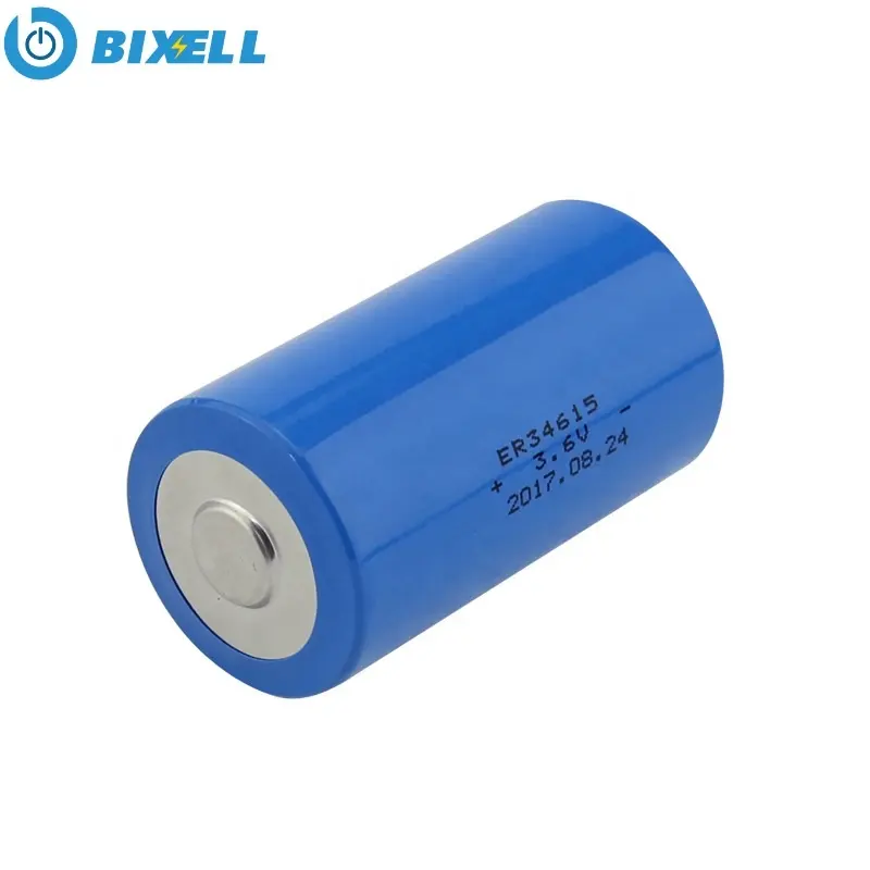 19000mAh bateria do tamanho D ER do medidor de água 34615 3.6V Bateria de Lítio Cloreto De Tionila