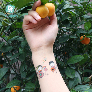 Del fumetto Della <span class=keywords><strong>Sirena</strong></span> Adesivi, Di Natale Tatuaggio Disegno Del Tatuaggio Temporaneo Per I Bambini Le Ragazze - Product Image 4