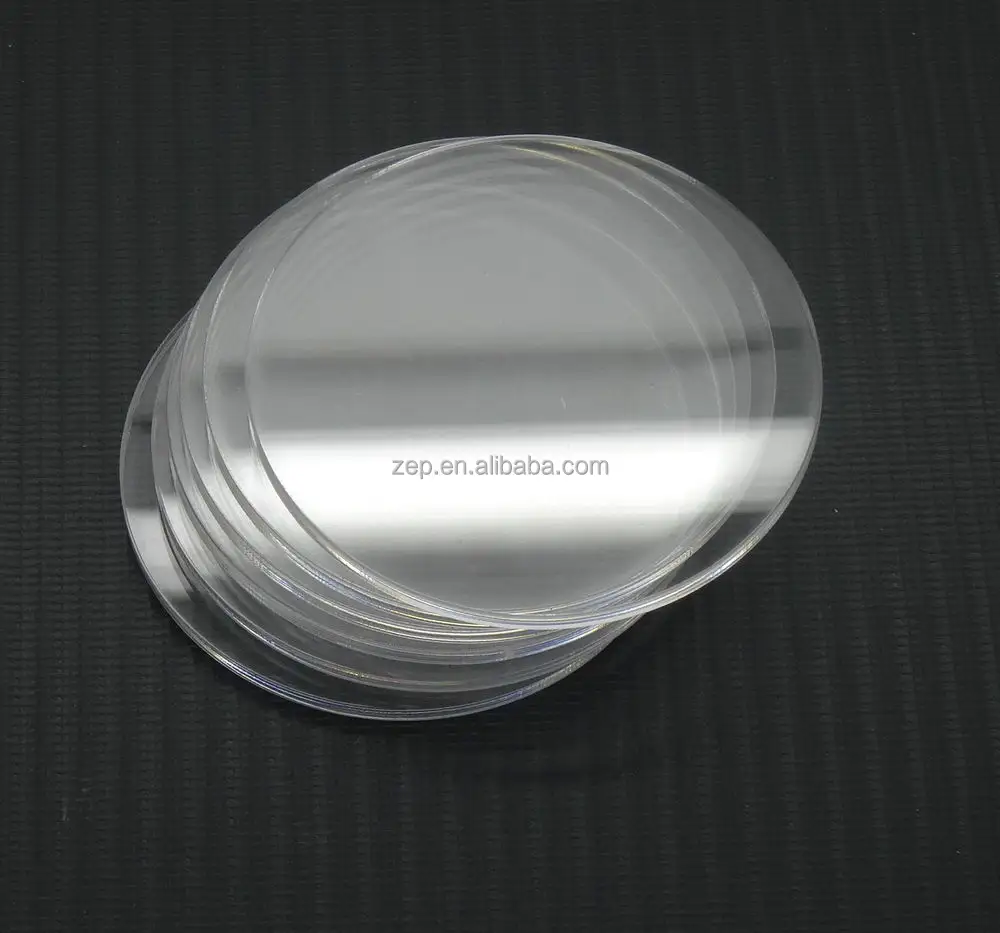 Ukuran Disesuaikan Acrylic Round Disc untuk Seni dan Acrfts