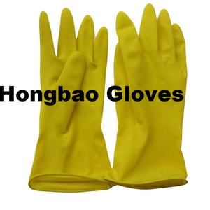 70g Yellow Soft Reusable Latex <strong>Gloves</strong> Custom Logo Waterproof Home Painting <strong>Gardening</strong> Kitchen Cleaning Washing Rubber <strong>Glove</strong> - Product Image 6