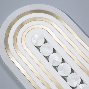 Centurymosaic phòng tắm độc đáo tường gạch đá cẩm thạch Gạch Mosaic bằng tia nước khảm - Product Image 2