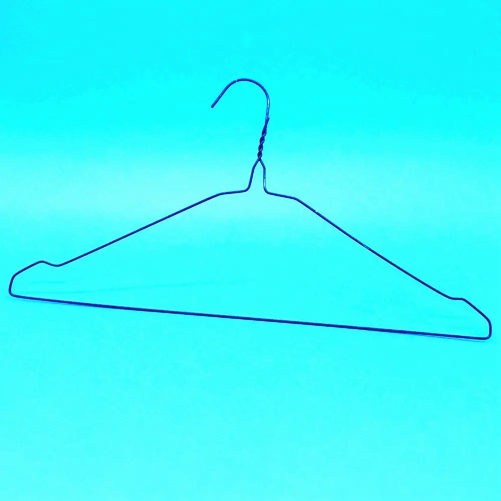 Пластиковое покрытие проволочная вешалка для одежды для магазина в одежде в химчистку клиента забрать металлическая вешалка для одежды