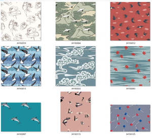 Özel dijital baskı kuş tasarım 100% Rami dokuma kumaş - Product Image 6