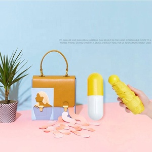 Nuovo Design alla Moda, Mini Ombrello Leggero a 5 Pieghe, Ombrello Capsule per Ragazze - Product Image 2