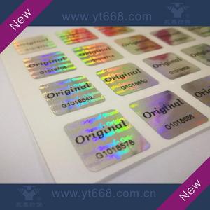 Dính tùy chỉnh 2D mã vạch in ấn bảo mật nhãn ảnh ba chiều - Product Image 2