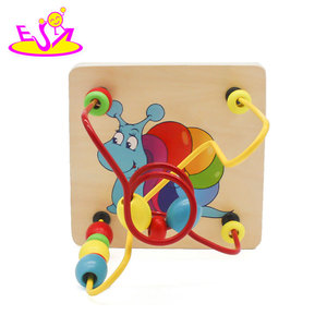 Nouvelle arrivée 5 dans 1 multi-fonction jouets en bois <span class=keywords><strong>poste</strong></span> d'activités pour enfants W11B201 - Product Image 6