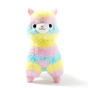 Hot Sale Alpaka Plüsch tier Regenbogen Kuscheltier Spielzeug