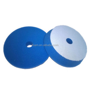 Tampone per lucidatura in schiuma per auto con bordo smussato DA 6 pollici di vendita caldo DA tampone in spugna per lucidatrice DA per lucidatura auto - Product Image 1