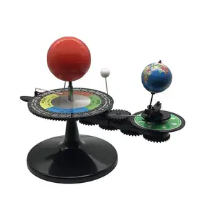 Gelsonlab Hsga-001 Zonnestelsel Zon Aarde Maan Orbital Planetarium Model Met Licht Drie Globes Model