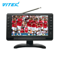 Meilleures ventes équipement de studio de télévision ATSC 7 9 10 pouces, tv numérique à convertisseur DVB-T2, tv arabe Portable lool