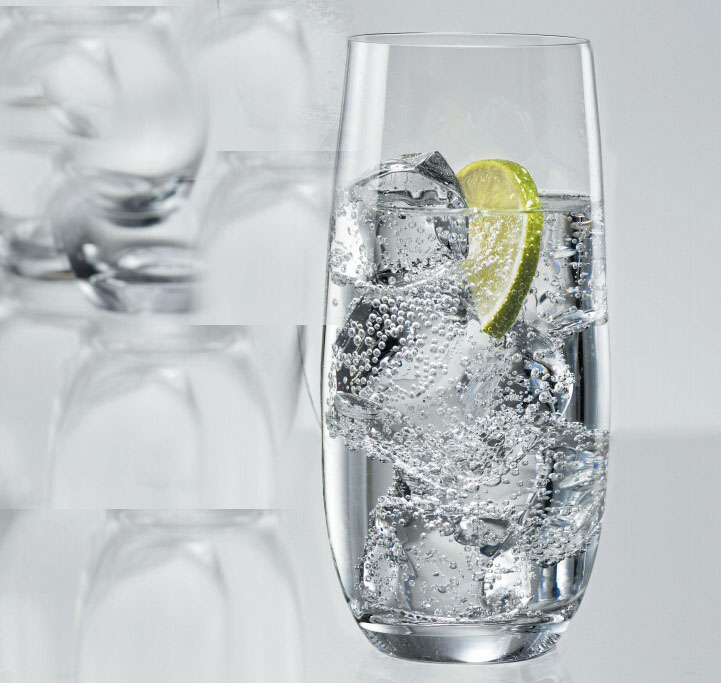 Lead Free Glass Water Cup Transparent Drinking Mug Straight Cup For Juice Milk Tea Coffee