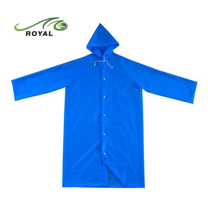 PVC Promotional Raincoat With Hoods