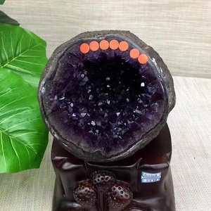 Vente en gros de cristal de quartz naturel Brésil violet grotte d'<span class=keywords><strong>améthyste</strong></span> <span class=keywords><strong>géode</strong></span> d'<span class=keywords><strong>améthyste</strong></span> brésilienne à vendre - Product Image 5
