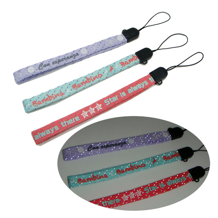 Светоотражающий ремешок, цветной держатель для ключей, ремешок для мобильного телефона