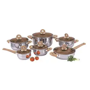 Stainless Steel Cookware Sets Cook Pots Large Indian Cooking Pots For Sale