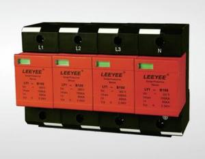 4 P 100Ka 385 V AC fuente de alimentación del dispositivo de protección contra sobretensiones de rayo LY1-B100 DESCARGADOR de - Product Image 1