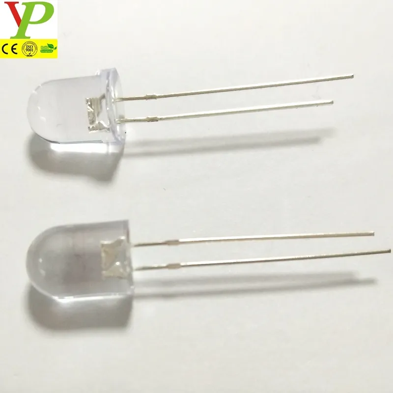 long life multi-color flashing led 2 pin 4pins ultra bright 3mm 5mm 8mm 10mm through hole full color rgb led diodes