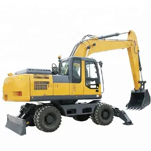 โรงงานโดยตรงขาย 7 ตัน 0.2m3 ล้อ excavator excavator สำหรับขาย