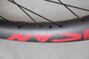 Roues de <span class=keywords><strong>vtt</strong></span> en fibre de carbone de haute qualité sans crochet, largeur de 50mm, 27.5 + <span class=keywords><strong>pouces</strong></span>, double paroi - Product Image 5