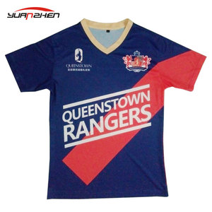 Factory selling cheap price add your own label custom football jersey custom sublimation printing version Jersey - Product Image 6
