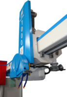 Hucordon — Machine de découpe de pierre automatique HLSQ-1000, scie haute qualité avec table inclinable pour les lames en granit