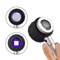 30X Aluminum Alloy Handheld Graduated Measuring Magnifying Glass