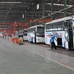 bus automatic assemble chain line bus assembly line conveyor transporter JOHNSKUNG