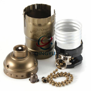 Ổ Cắm Bóng Đèn Cổ Điển Kim Loại Màu Giữ Đèn Với Các Loại Vít - Product Image 3