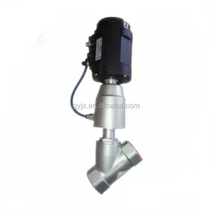 pneumatic Control Valve With Positioner Smart Intelligent Positioner