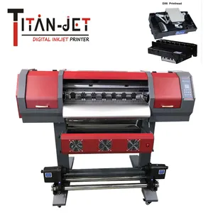 TT-6026-R Titan jet-impresora de inyección de tinta pequeña, 60cm, precio competitivo, fábrica Zhongshan
