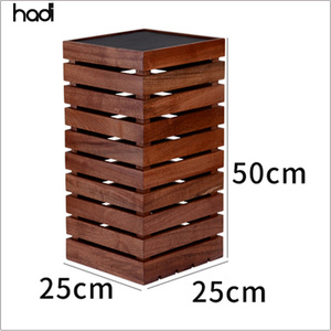 Material de catering Arabia Saudita soporte y elevadores de alimentos combinados de madera, estantes de exhibición de buffet de postres modernos para la venta - Product Image 5
