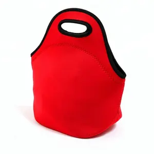 Benutzerdefinierte Isolierte Neopren Mittagessen Tasche Tote Handtasche lunchbox Lebensmittel Behälter Gourmet Tote Kühler erwärmen Tasche Für Schule Arbeit Büro