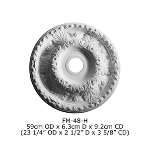 Ornamenti di poliuretano Ad Alta Densità Bella PU Decorativa tetto del soffitto di design - Product Image 5