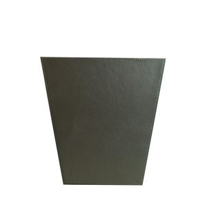 Hot Bán Tùy Chỉnh Văn Phòng Khách Sạn Da Sang Trọng Thùng Rác Giỏ Bin Thùng Rác Có Thể Màu Đen Thùng Rác Bin Chất Thải Thùng - Product Image 6