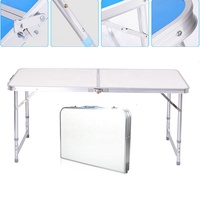 Table pliante en aluminium portable de conception moderne pour le camping