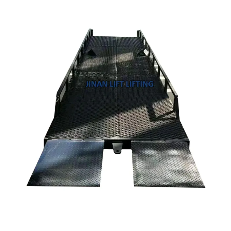 Container unloading equipment/forklift container mobile loading dock ramps