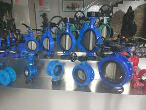 TKFM hot niêm phong pn16 dn80 wafer lug mềm ghế worm gear ggg40 van bướm - Product Image 6