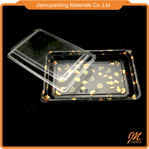 Caja <span class=keywords><strong>de</strong></span> plástico para Sushi, embalaje desechable para llevar Sushi, venta al por mayor - Product Image 3