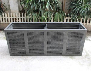 Macetas de Acero Perforado Hechas a Medida para Exteriores, Macetas Metálicas Comerciales para Exteriores, Jardinera Grande para Exteriores - Product Image 3