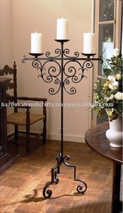 Candélabre, candélabre de sol, pièce maîtresse, porte-bougie décoratif - Product Image 1