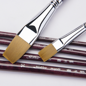 Cọ Vẽ Tóc Taklon Hàn Quốc Chất Lượng Hàng Đầu Dụng Cụ Cọ Vẽ Nghệ Sĩ Tóc Nylon Vẽ Thủ Công - Product Image 3