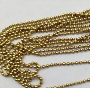 Bán buôn nguyên liệu đồng dày bóng chains