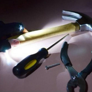 Voiture <span class=keywords><strong>Moto</strong></span> <span class=keywords><strong>Pneu</strong></span> outil De Réparation Nuit Gant De Pêche avec Lumière LED Outil De Sauvetage gant Équipement de Plein Air Sangle Sans Doigts Gant De Pêche - Product Image 3