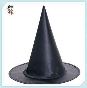 Disfraz <span class=keywords><strong>de</strong></span> fiesta unisex <span class=keywords><strong>barato</strong></span>, sombreros <span class=keywords><strong>de</strong></span> <span class=keywords><strong>bruja</strong></span> <span class=keywords><strong>de</strong></span> Halloween <span class=keywords><strong>de</strong></span> poliéster <span class=keywords><strong>de</strong></span> color negro, disfraz <span class=keywords><strong>de</strong></span> fiesta, 2017 - Product Image 3