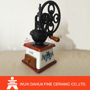 Barato Hogar Pequeño Manual de molinillo de café rebabas molino - Product Image 6